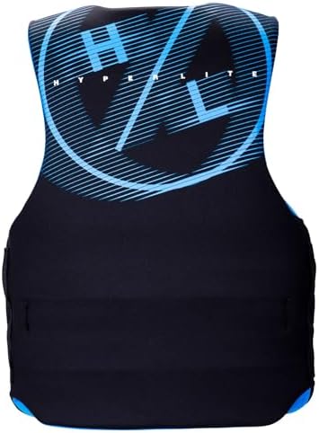 HyperLite Men's Indy Life Jacket - US Coast Guard Approved Level 70 Buoyancy Aid, Great for Any Water Sports Activity Including Boating, Paddle & Swimming - Image 2