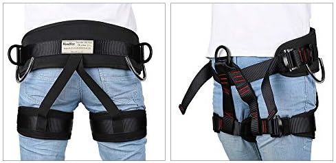 Climbing belts, Thicken Professional Safety Belt for Mountaineering Caving Rock Climbing Fire Rescuing Rappelling Tree and Outdoor Adventure Activities - Image 3