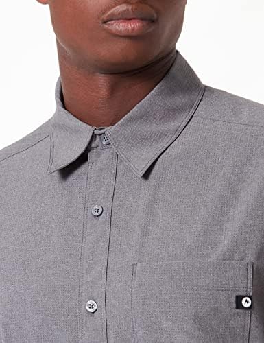 MARMOT Men's Aerobora Short Sleeve Button Down Shirt - Image 3