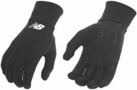 New Balance Lightweight Touchscreen Warm Running Gloves, Anti Slip Men's and Women's Cool Weather Gloves
