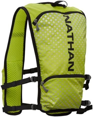 Nathan Men's Pinnacle 12 Race Vest & 4L Hydration Pack with 2 20 oz Hydration Soft Flask, Water-Resistant Pockets, Lightweight & Moisture Wicking - Image 3