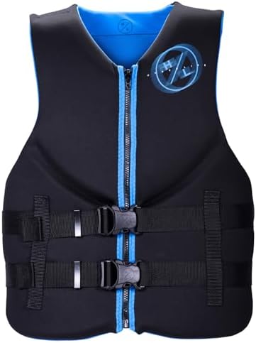 HyperLite Men's Indy Life Jacket - US Coast Guard Approved Level 70 Buoyancy Aid, Great for Any Water Sports Activity Including Boating, Paddle & Swimming