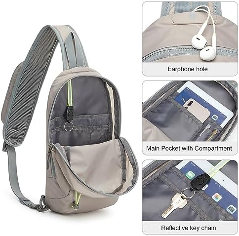 G4Free Sling Bag RFID Blocking Lightweight Crossbody Backpack Chest Shoulder Bag for Travel Sports Running - Image 3