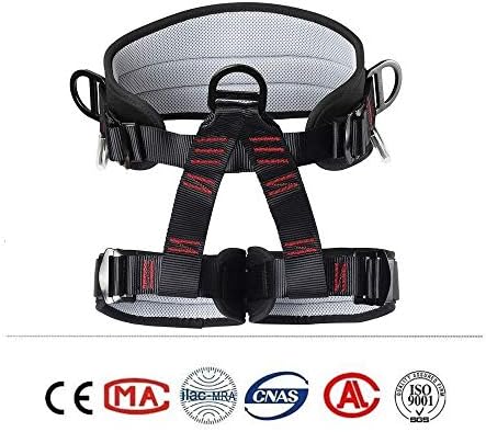 Climbing belts, Thicken Professional Safety Belt for Mountaineering Caving Rock Climbing Fire Rescuing Rappelling Tree and Outdoor Adventure Activities - Image 6