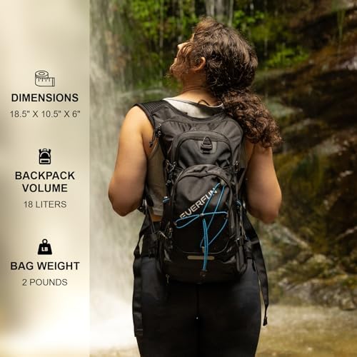 EVERFUN Hiking Hydration Backpack with Water Bladder 2L/3L Water Backpack Women Men Lightweight Insulation Hydration Day Rucksack for Hiking, Cycling, Running, Climbing, Camping - Image 7