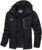 MAGCOMSEN Men’s Winter Coats Water Resistant Ski Snow Jacket Warm Fleece Jacket Parka Raincoats With Multi-Pockets