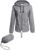 Hount Women’s Lightweight Hooded Raincoat Waterproof Packable Active Outdoor Rain Jacket (S-3XL)