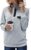 BTFBM Women Fashion Quilted Pattern Lightweight Zipper Long Sleeve Plain Casual Ladies Sweatshirts Pullovers Shirts Tops